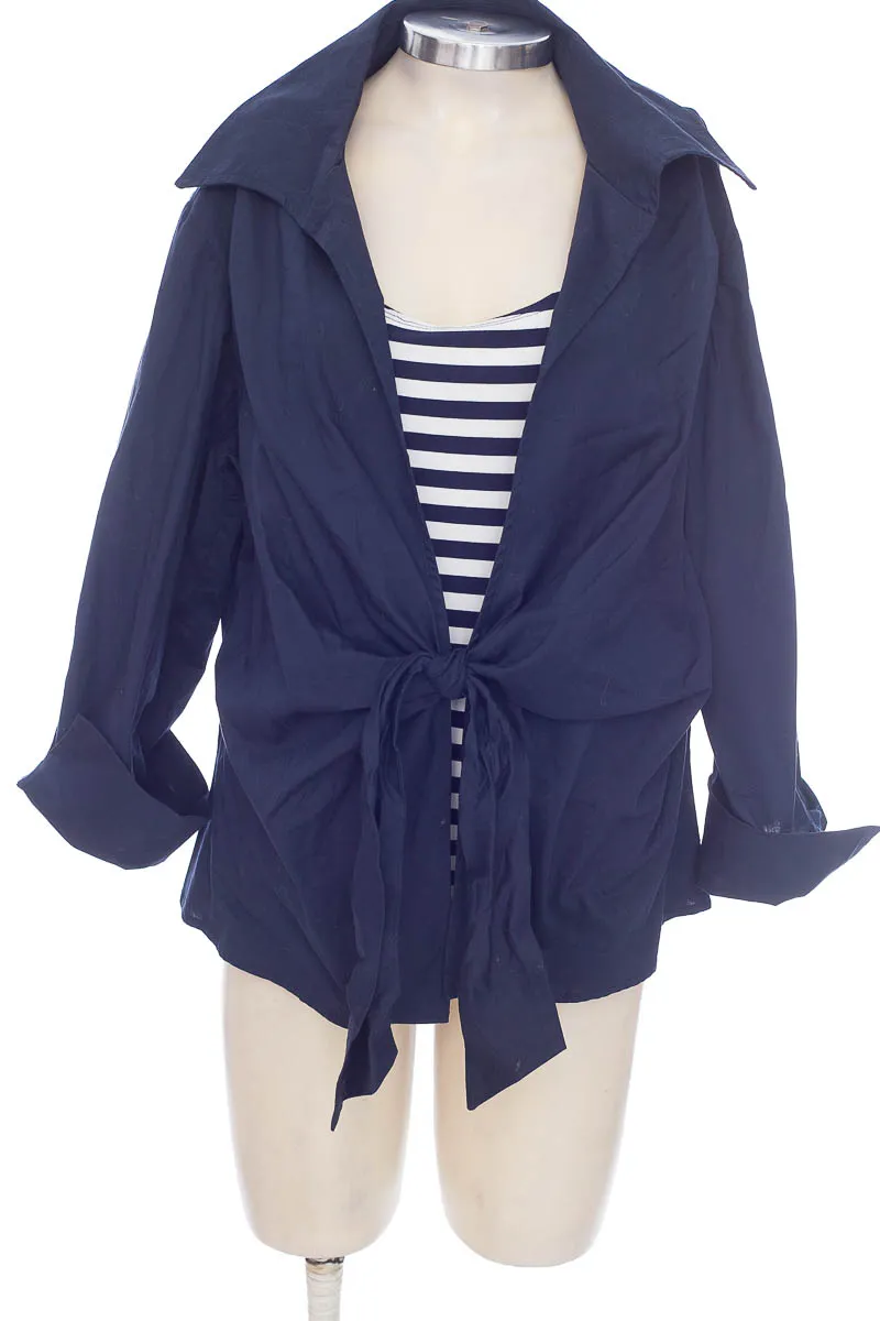 Blusa color Azul - Dressbarn