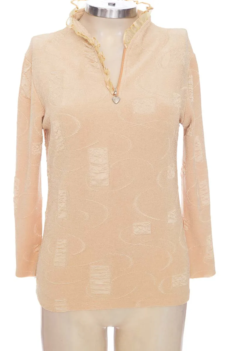 Blusa color Beige - Ri Ying