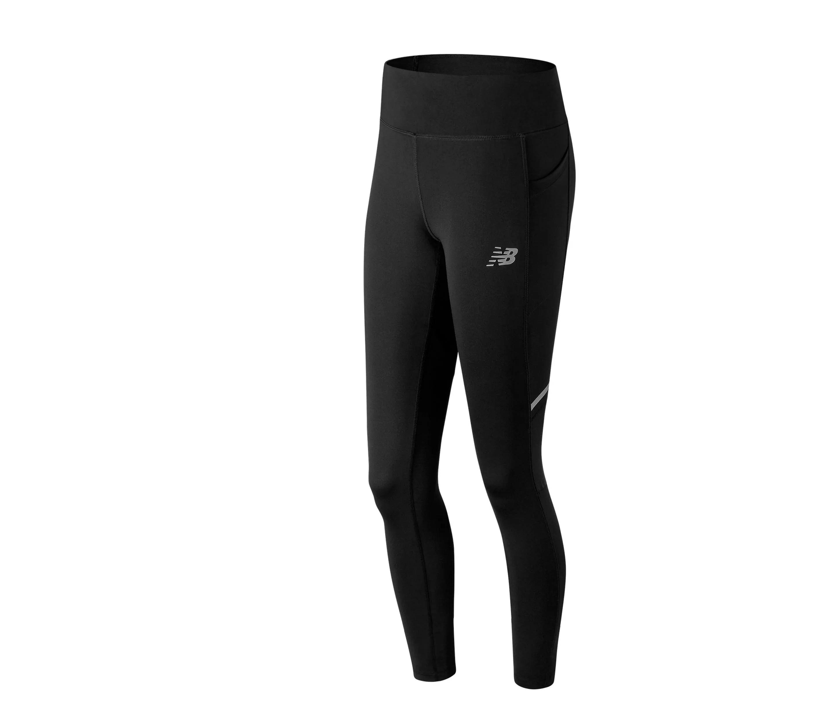 Calza Larga Running Mujer New Balance Impact Tight Perfomance Negra