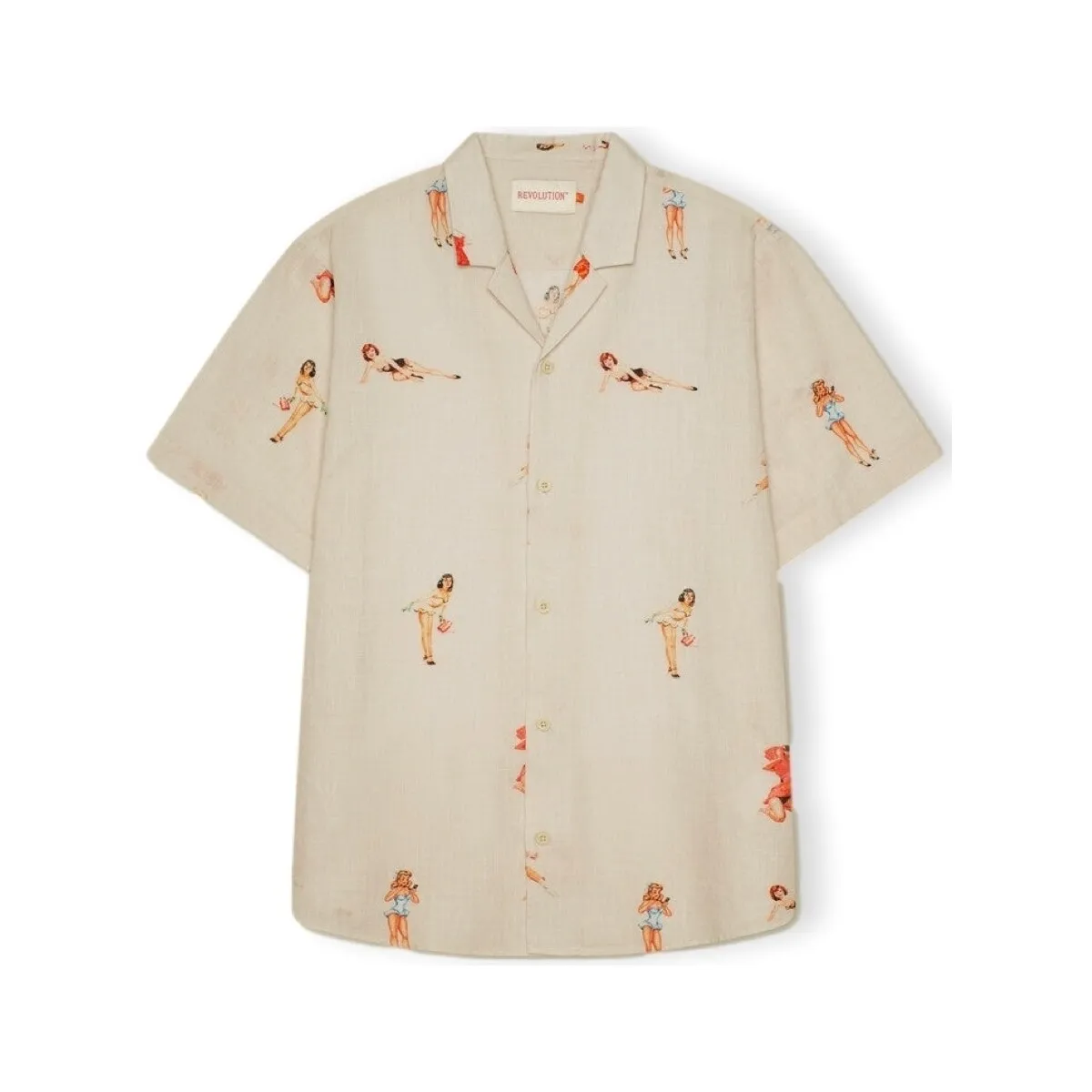 Camisa Cuban 3109 - Off White