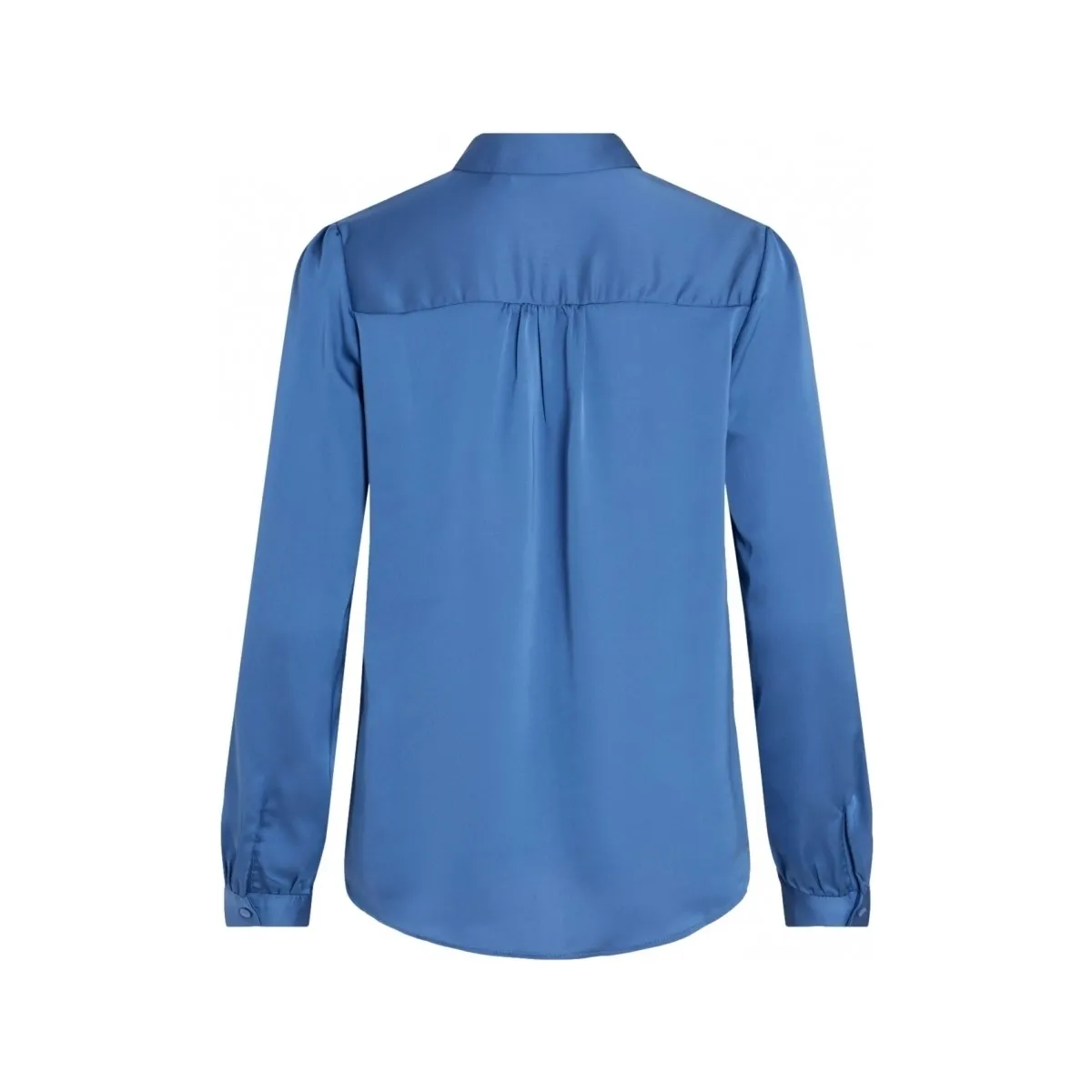 Camisa Ellette Satin L/S - Federal Blue