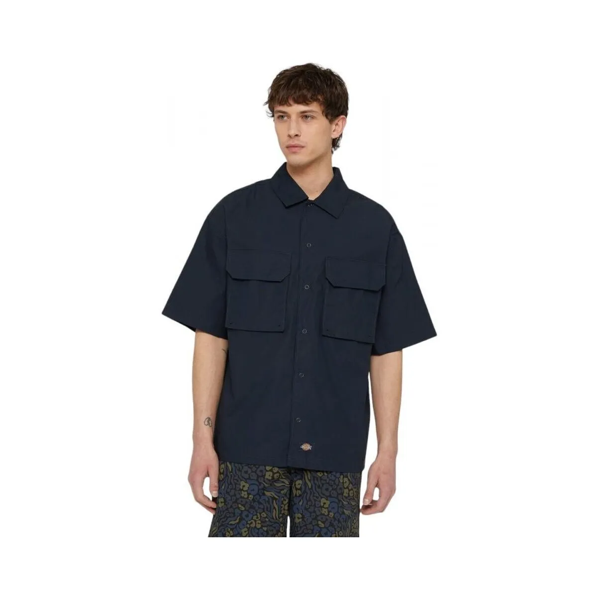 Camisa Fishersville Hombre Dark Navy