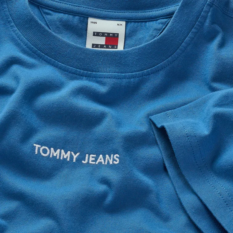 CAMISETA CLÁSICA DE CUELLO REDONDO CON LOGO HOMBRE TOMMY JEANS