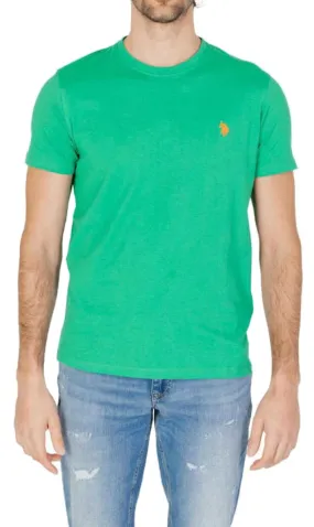 CAMISETA CON LOGO BORDADO HOMBRE US POLO