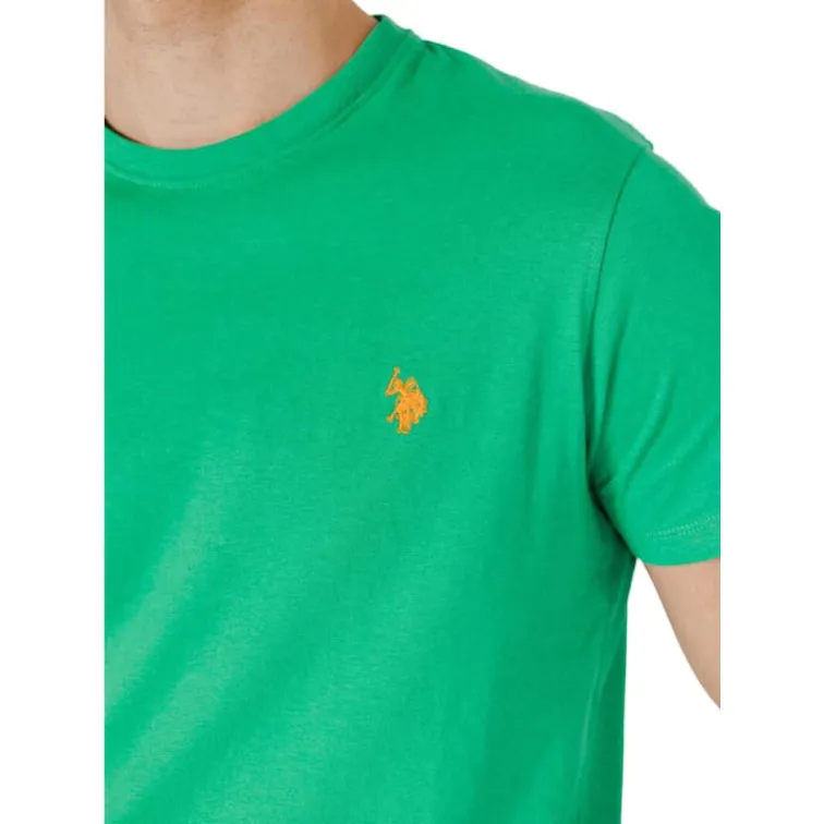 CAMISETA CON LOGO BORDADO HOMBRE US POLO