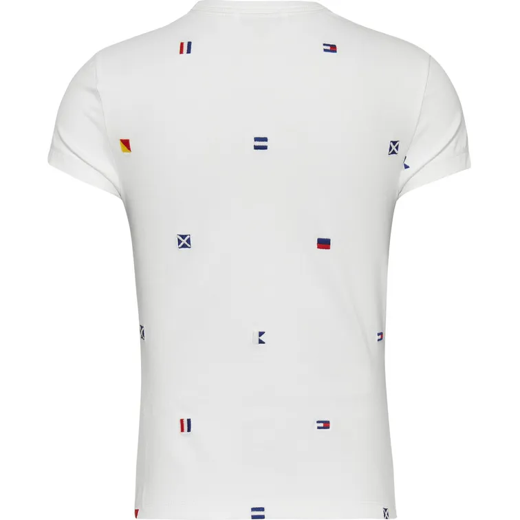 CAMISETA CON LOGOS BORDADOS MUJER TOMMY JEANS ARCHIVE