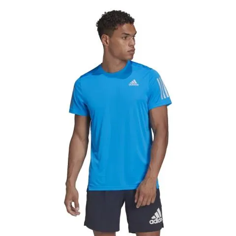 Camiseta de running para hombre - adidas Own the Run Azul - HB7450