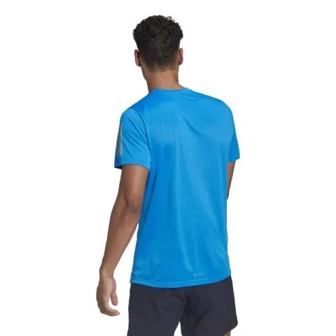 Camiseta de running para hombre - adidas Own the Run Azul - HB7450