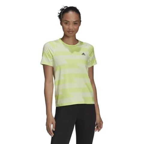 Camiseta de running para mujer - adidas Fast Allover Print - HD7029