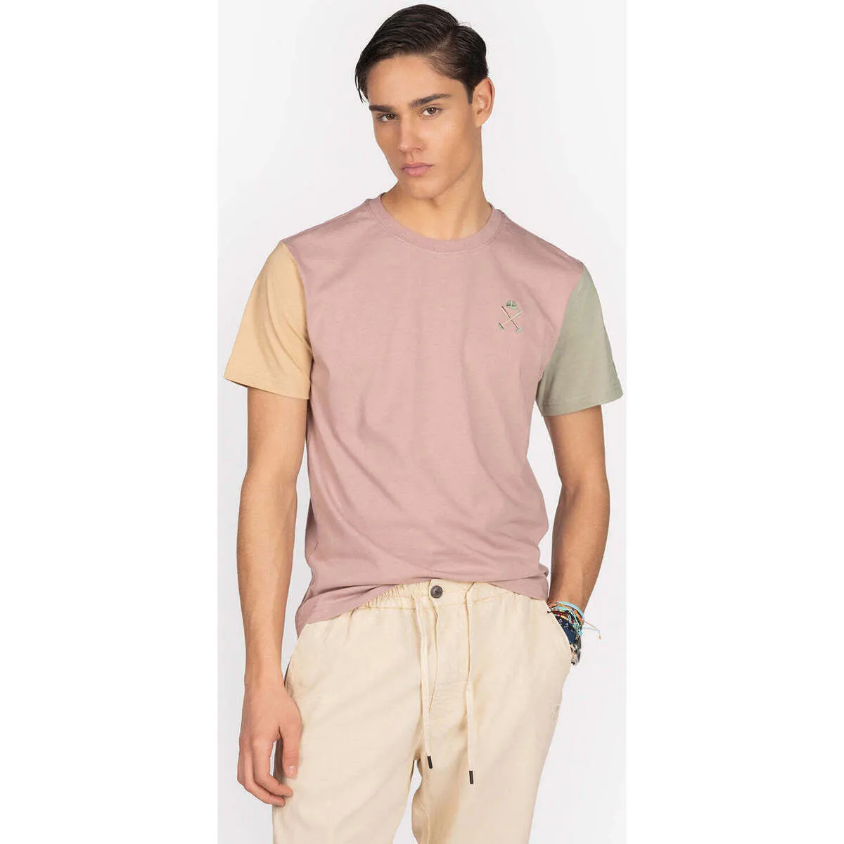 CAMISETA MILITAR BEACH COLOR