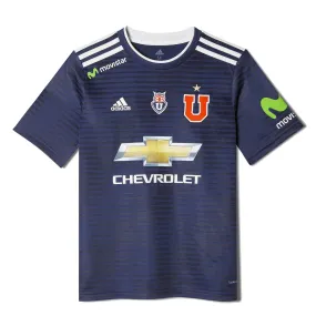 Camiseta Niño Adidas Universidad de Chile 2018 Azul Marino