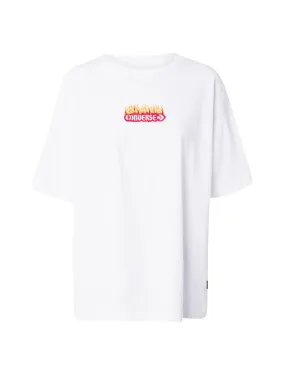 Camiseta talla grande CONVERSE en Blanco