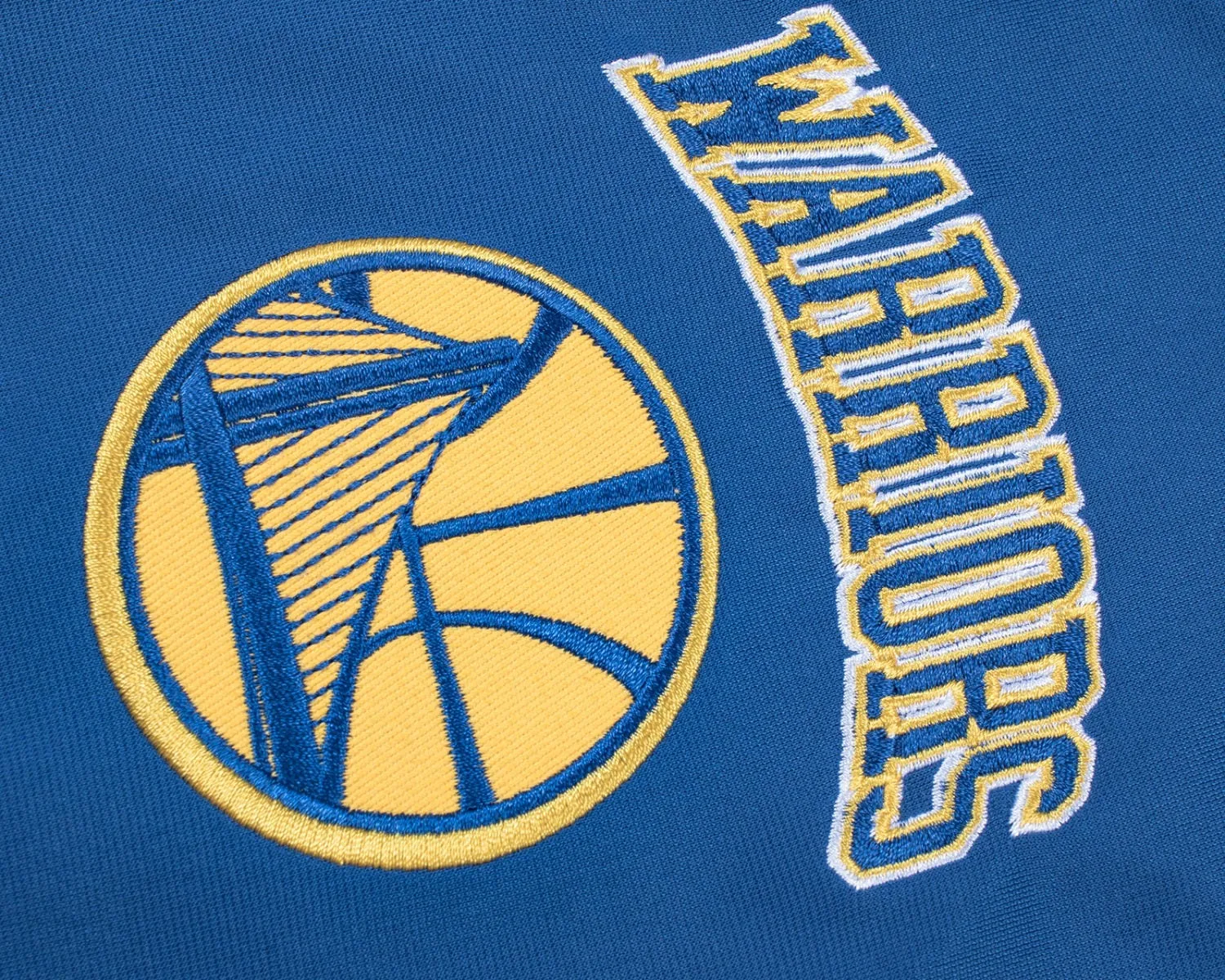 Chaqueta Básquetbol Hombre NBA Golden State Warriors Azul/Amarillo