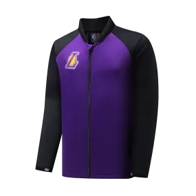 Chaqueta Básquetbol Hombre NBA Los Angeles Lakers Morada/Negra