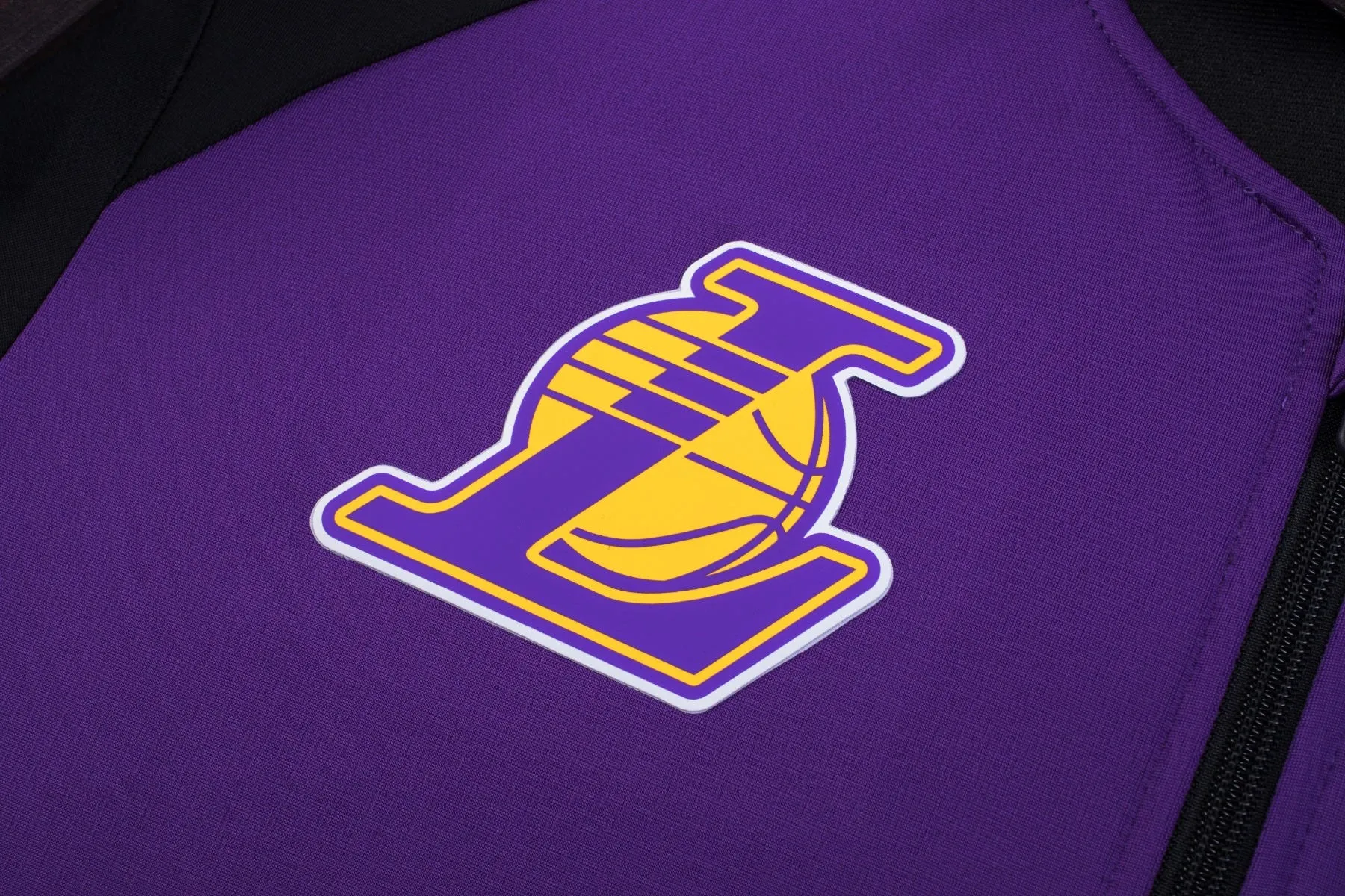 Chaqueta Básquetbol Hombre NBA Los Angeles Lakers Morada/Negra