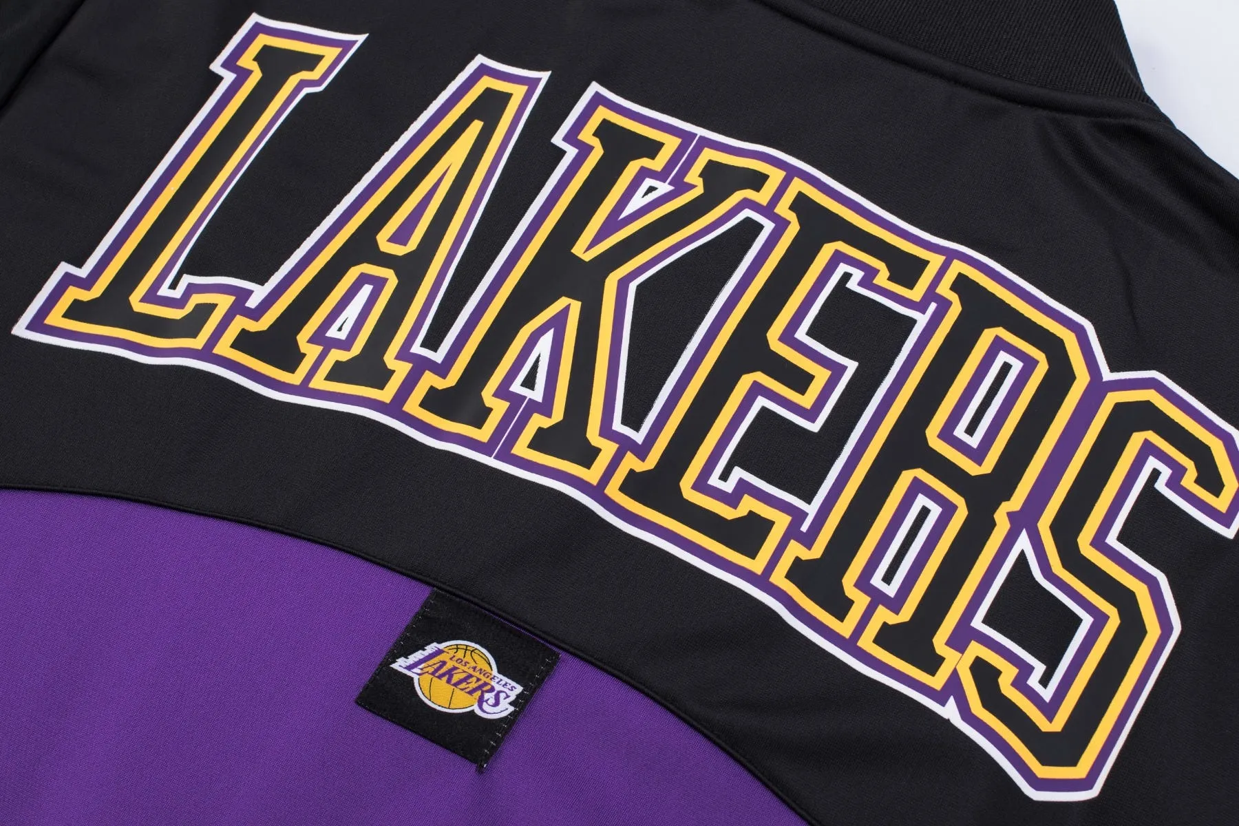 Chaqueta Básquetbol Hombre NBA Los Angeles Lakers Morada/Negra