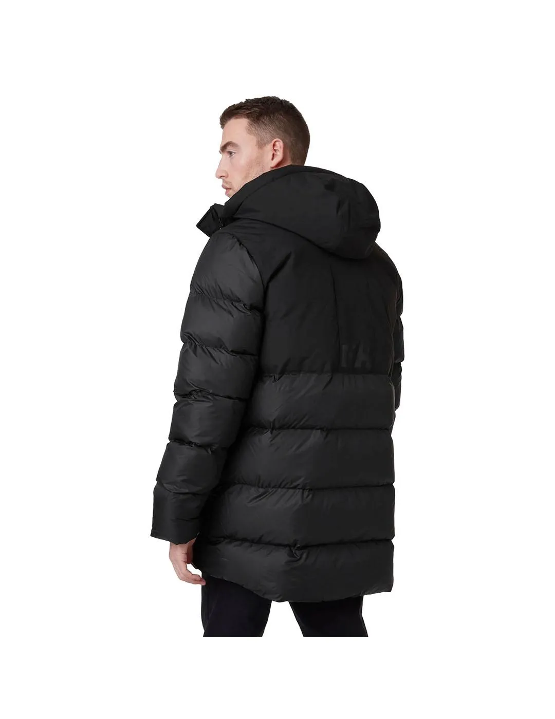 Chaqueta Hombre HH Active Puffy Long Jacket Negra