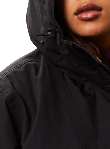 chaqueta napapijri rainforest winter negro mujer