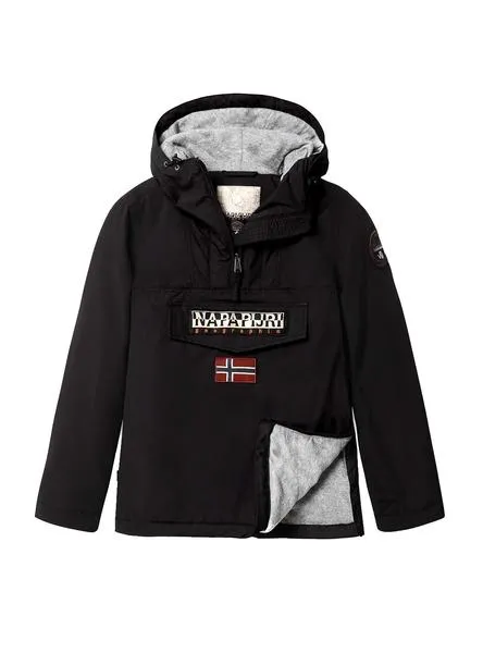 chaqueta napapijri rainforest winter negro mujer