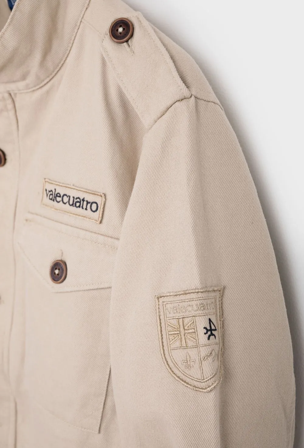 Chaqueta Sahariana Valecuatro en beige