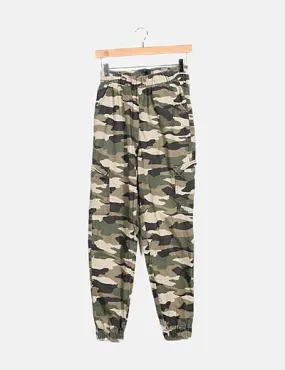 H&M Pantalón cargo militar