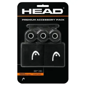 Pack Premium de Accesorios Tenis Head Negro