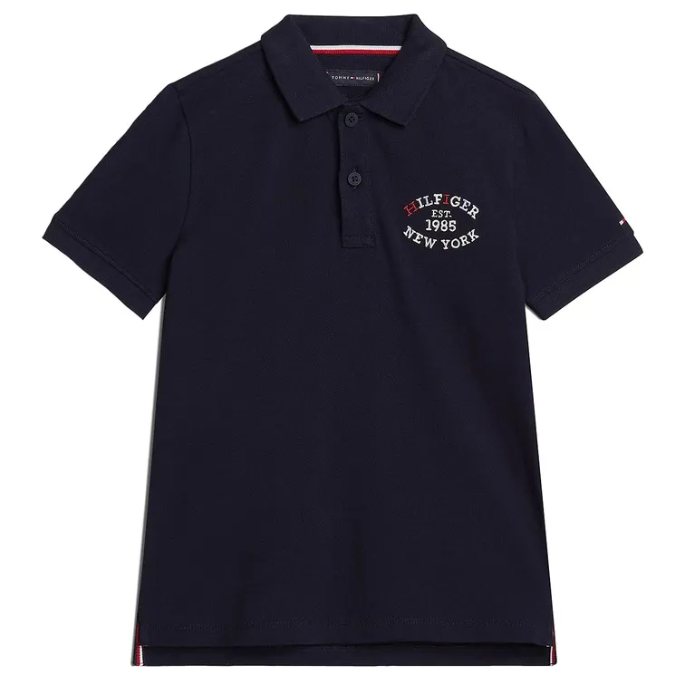 POLO DE CORTE REGULAR CON MONOTIPO NIÑO TOMMY HILFIGER