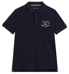 POLO DE CORTE REGULAR CON MONOTIPO NIÑO TOMMY HILFIGER