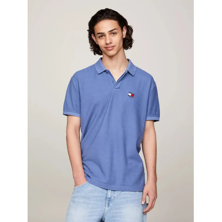 POLO FIT REGULAR CON PARCHE LOGO HOMBRE TOMMY JEANS