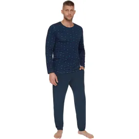 Poseidon Lisca Pijama pantalón top manga larga Men