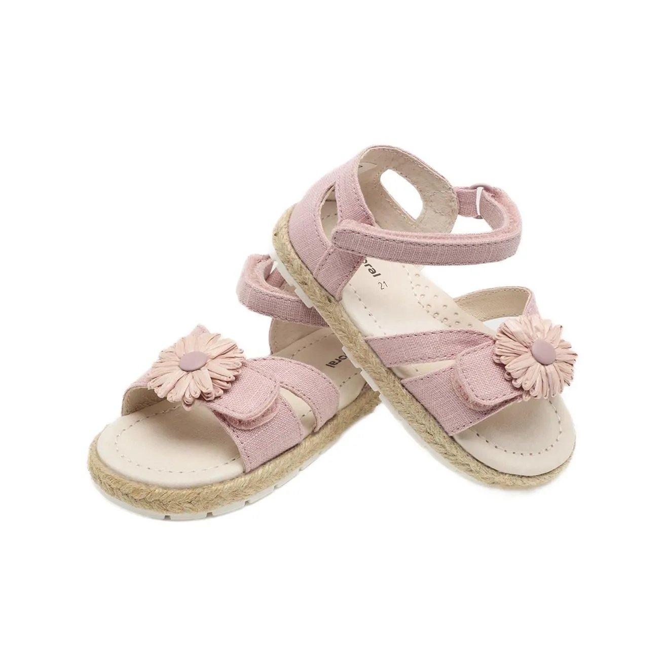 Sandalias Rosa De Niña Mayoral 27161-20 (tallas De 20 A 25)