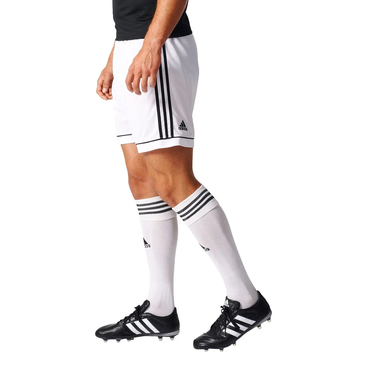 Short de Fútbol Hombre Squadra 17 Blanco Adidas