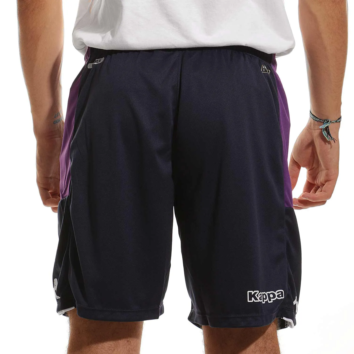 Short Kappa Fiorentina entreno Pro 5 bolsillo cremallera