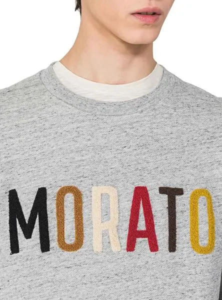 sudadera antony morato bordado multicolor hombre