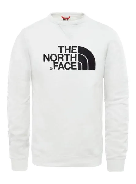 sudadera the north face drew peak blanco