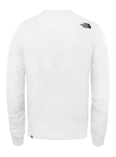 sudadera the north face drew peak blanco