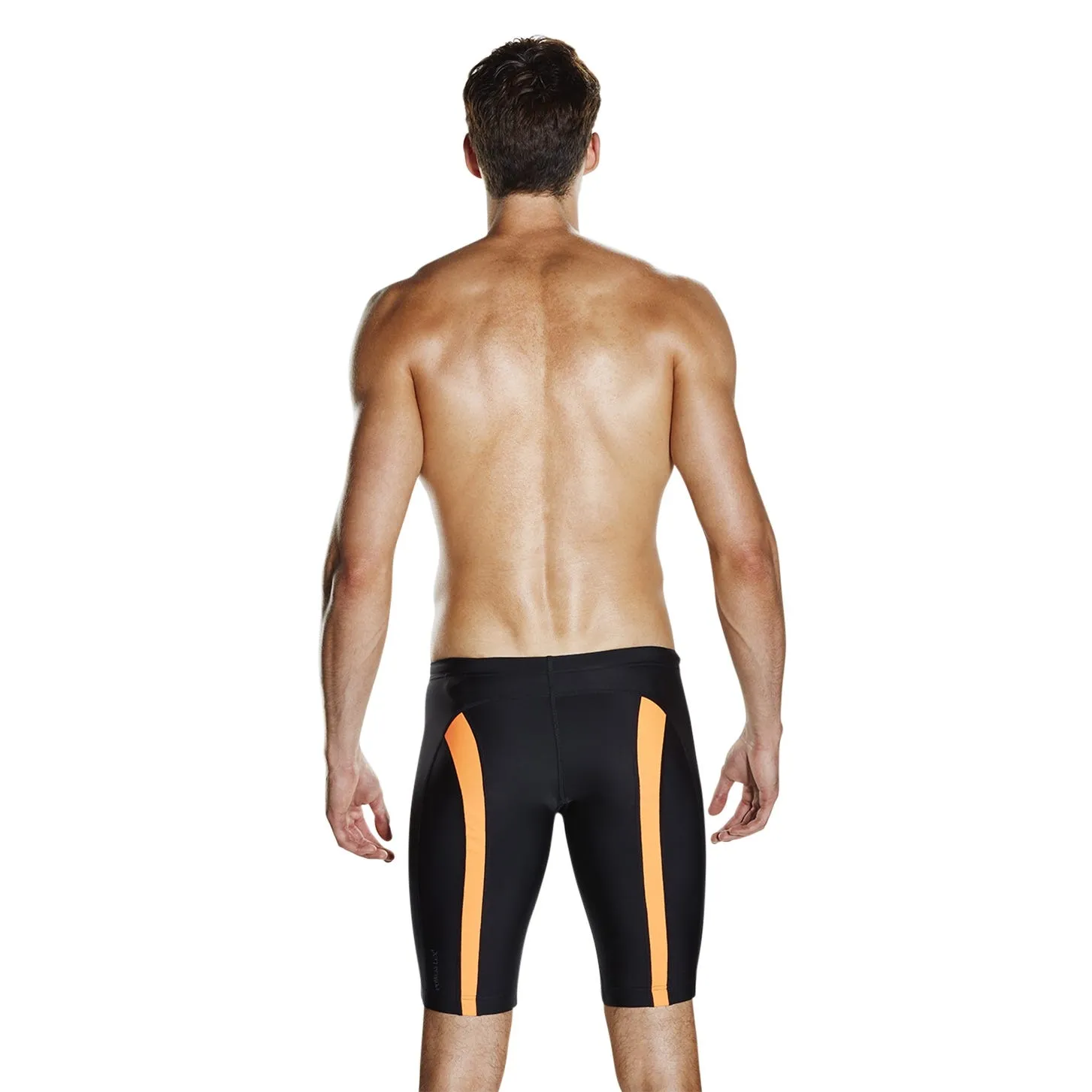 Traje de Baño Hombre Speedo Fit PowerMesh Pro Jammer Negro/Naranjo 