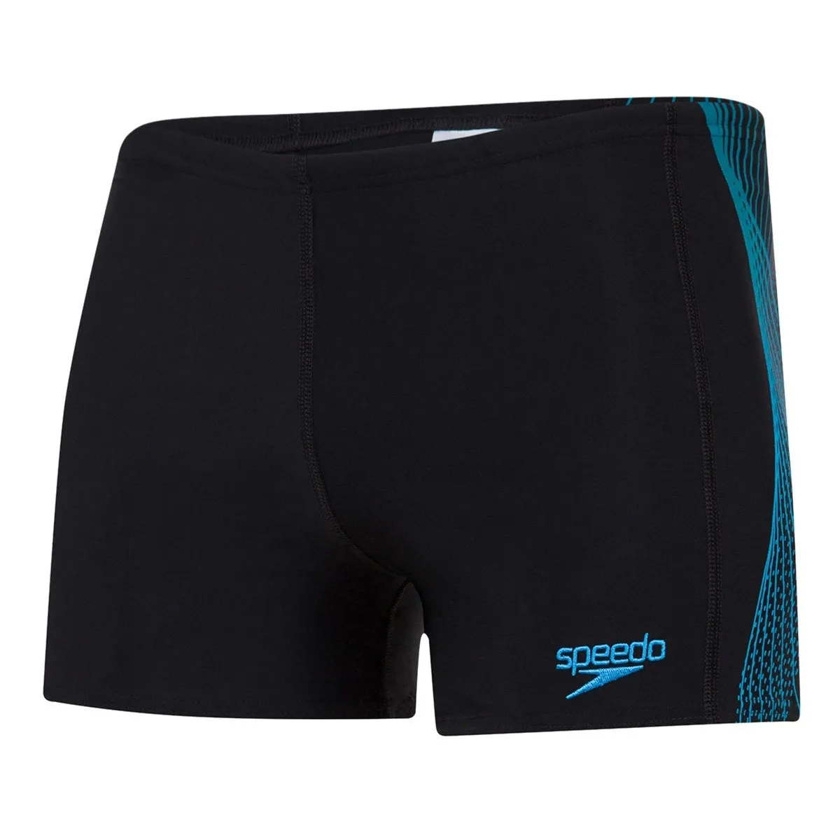 Traje de Baño Hombre Speedo Panel Hexagonal Aquashort Negro