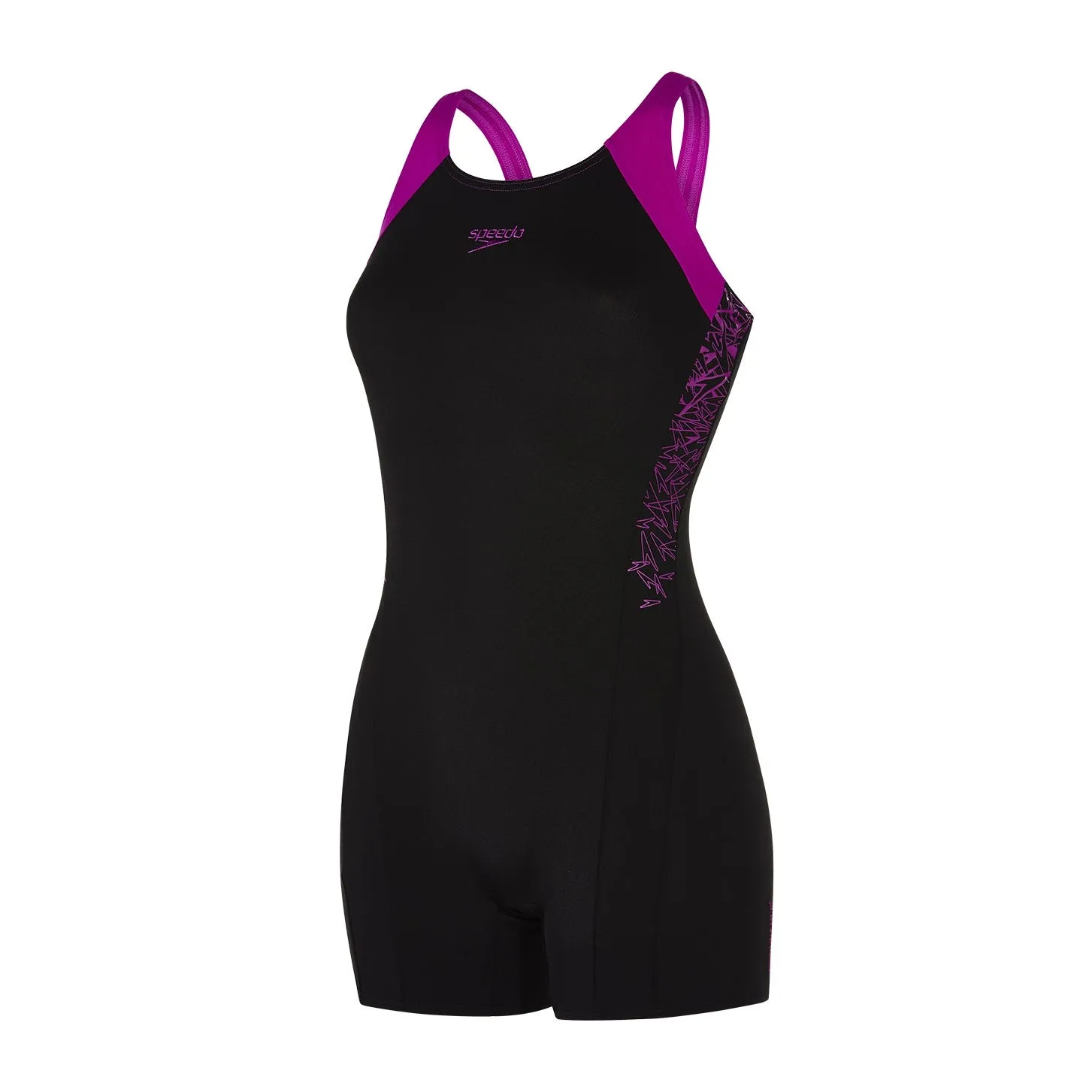 Traje de Baño Mujer Speedo Boom Splice Legsuit Negro