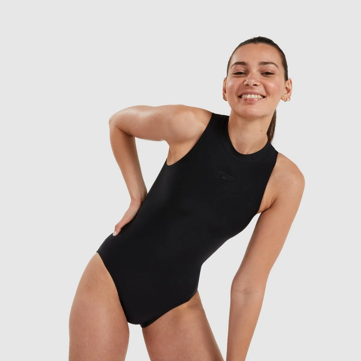 Traje de Baño Mujer Speedo Essential Hydrasuit Flex Negro