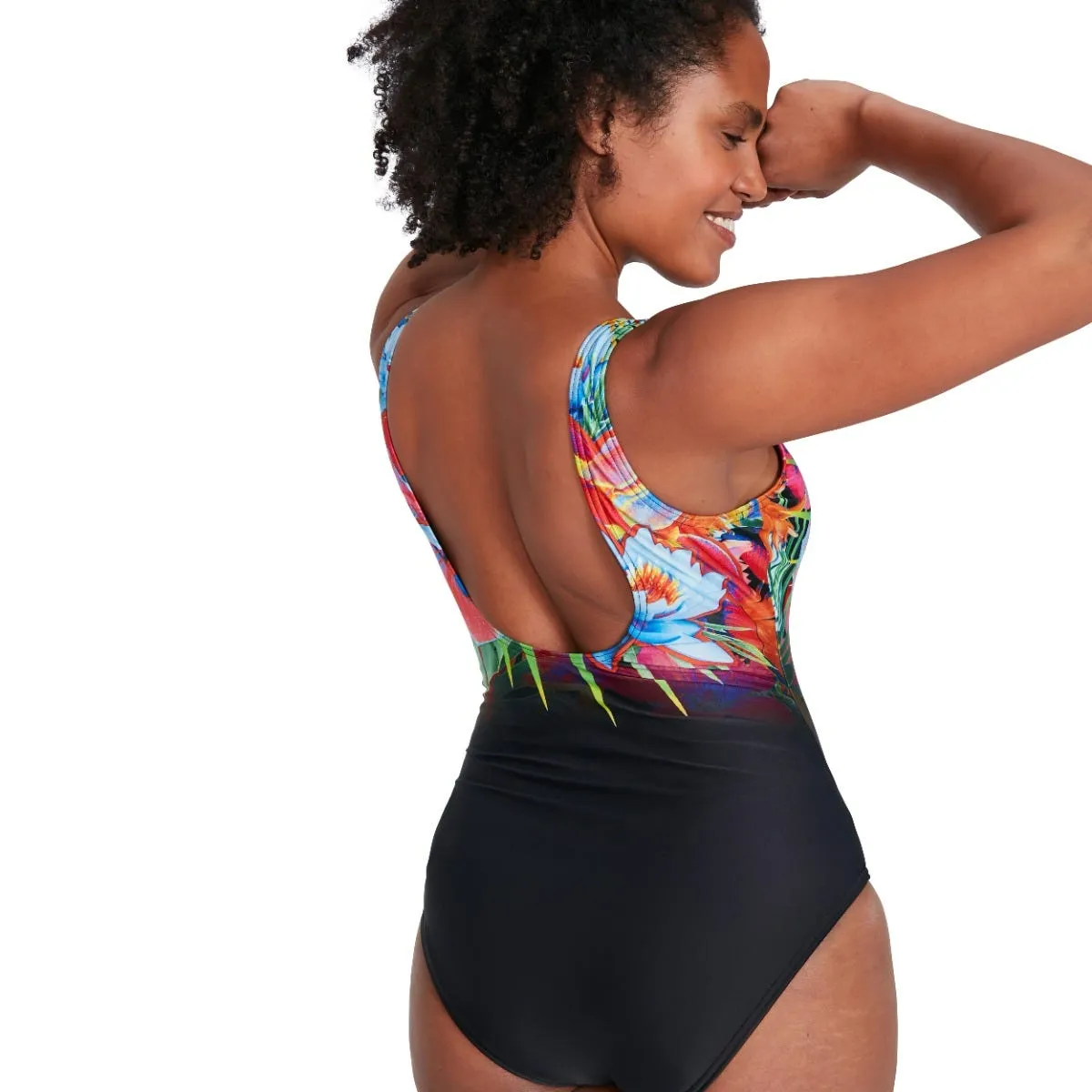 Traje de Baño Mujer Speedo U-Back Negro