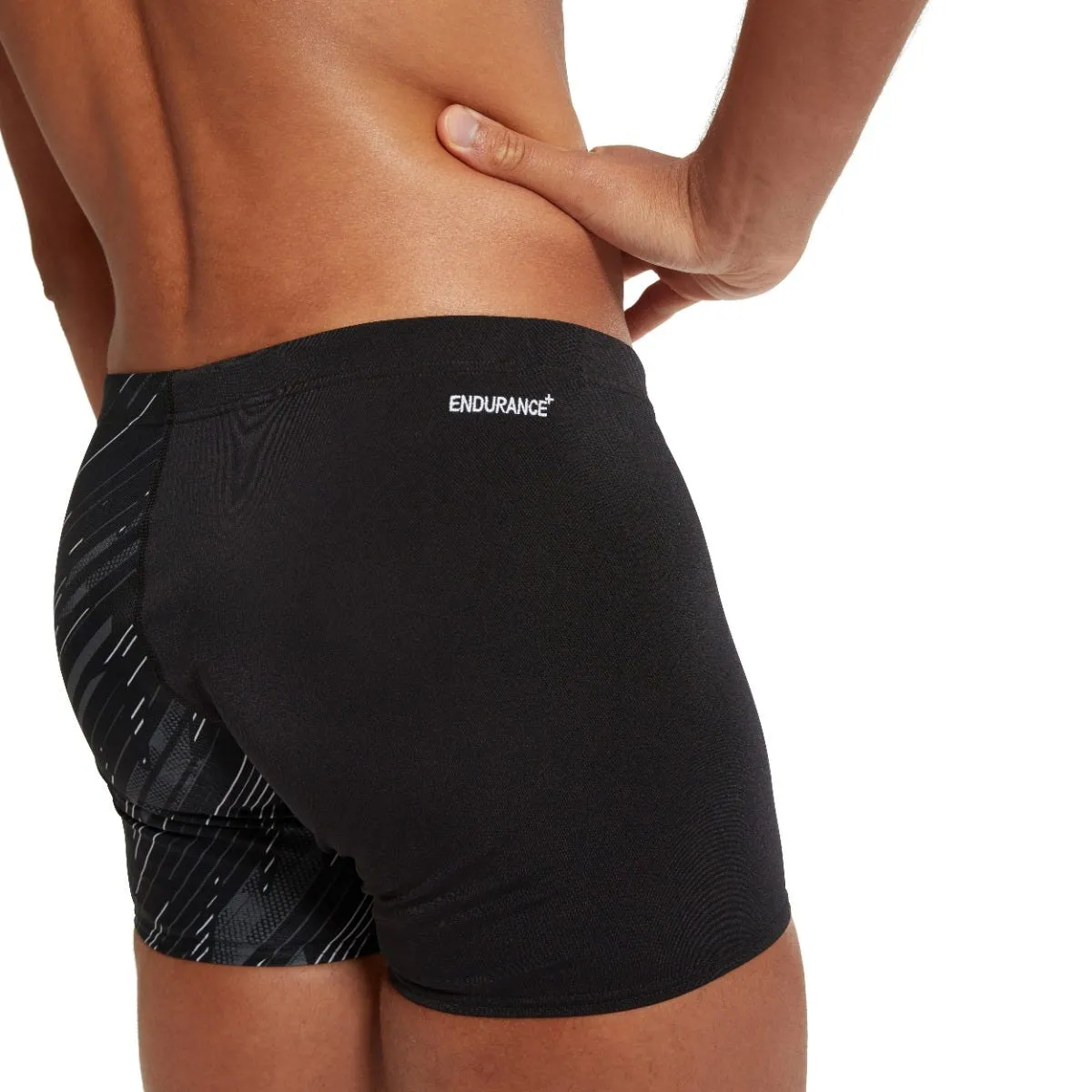 Traje de Baño Natación Hombre Speedo Hyperboom V-Cut Aquashort Negro