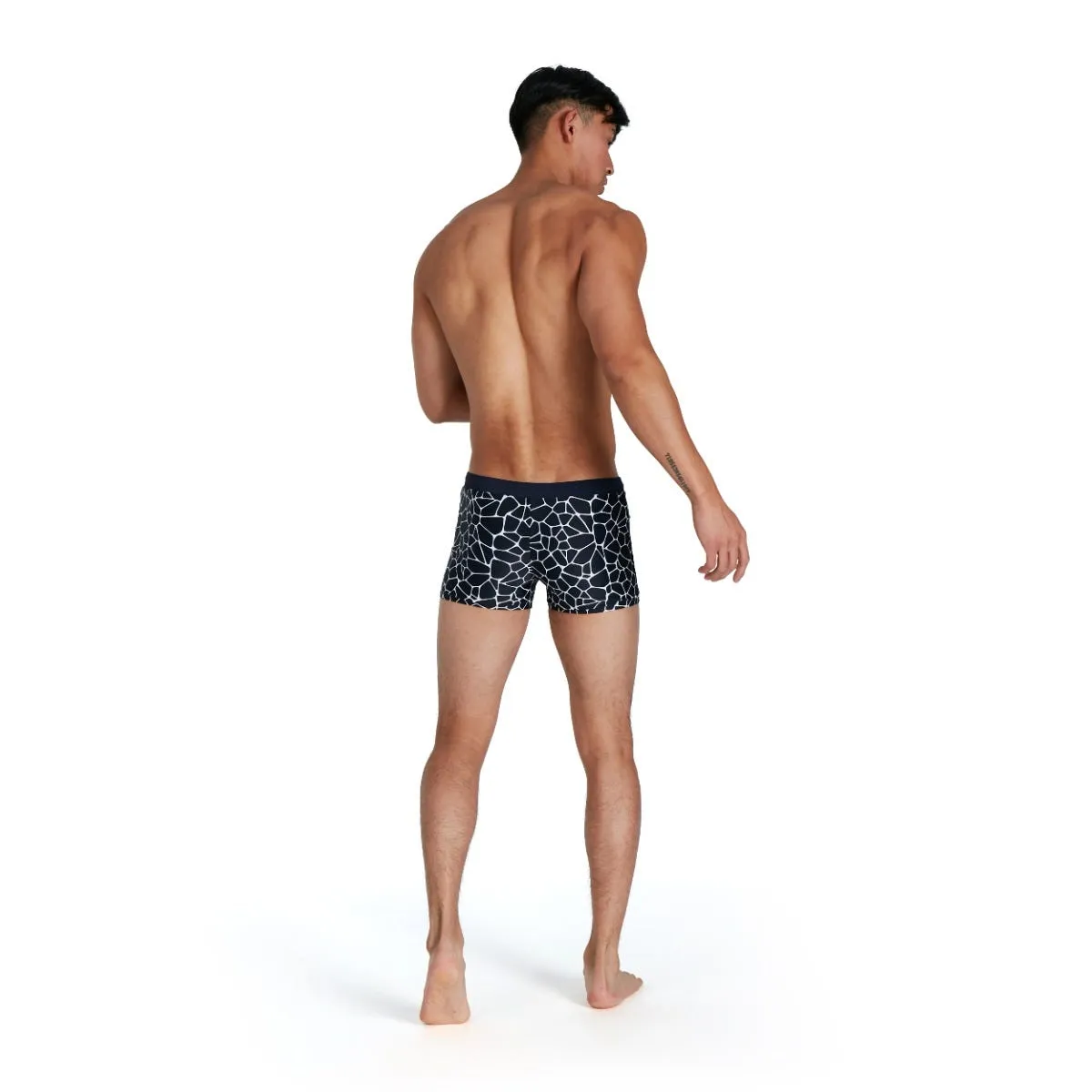 Traje de Baño Natación Hombre Speedo Valmilton Aquashort Azul