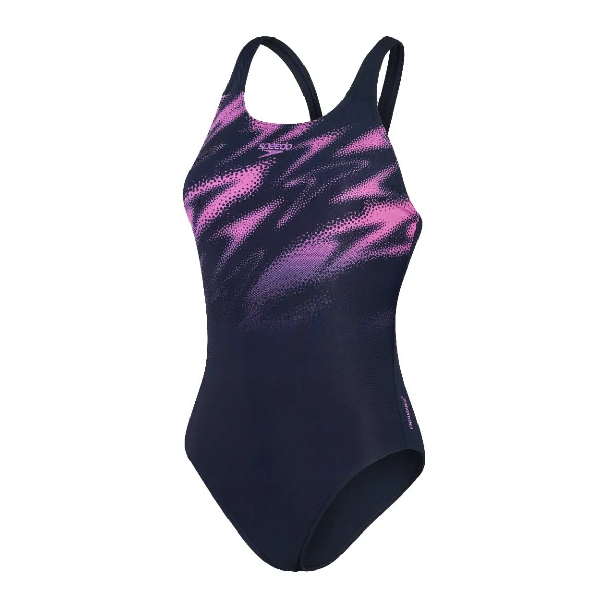 Traje de Baño Natación Mujer Speedo HyperBoom Placement Muscleback Azul