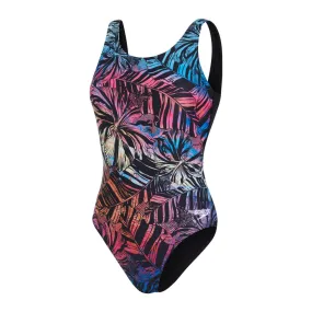 Traje de Baño Natación Mujer Speedo U-Back Multicolor