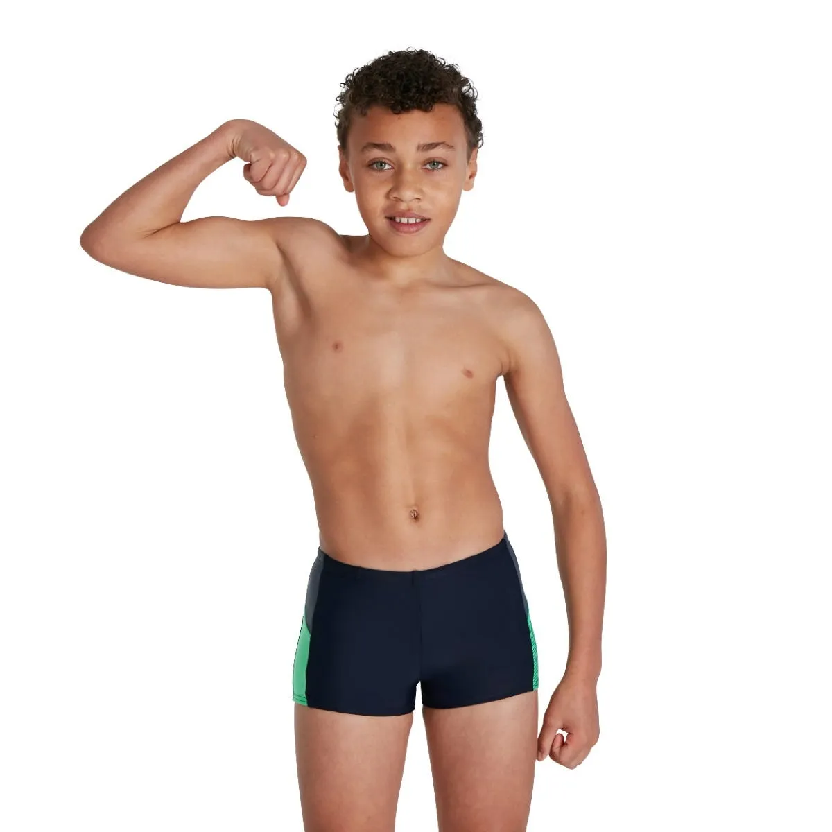 Traje de Baño Natación Niño Speedo Dive Aquashort Negro