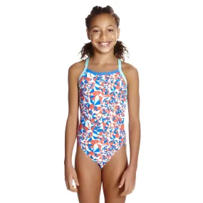 Traje de Baño Niña Speedo Allover Thinstrap Crossback Multicolor