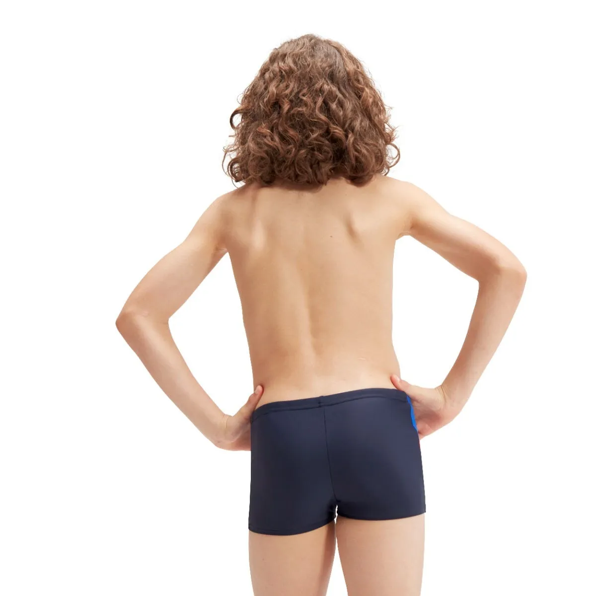 Traje de Baño Niño Natación Speedo Dive Aquashort Azul