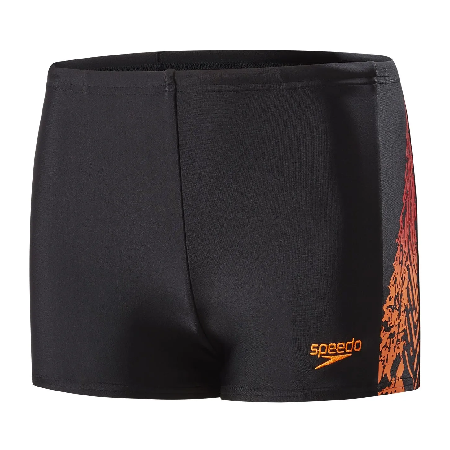 Traje de Baño Niño Speedo Sports Logo Panel Aquashort Negro