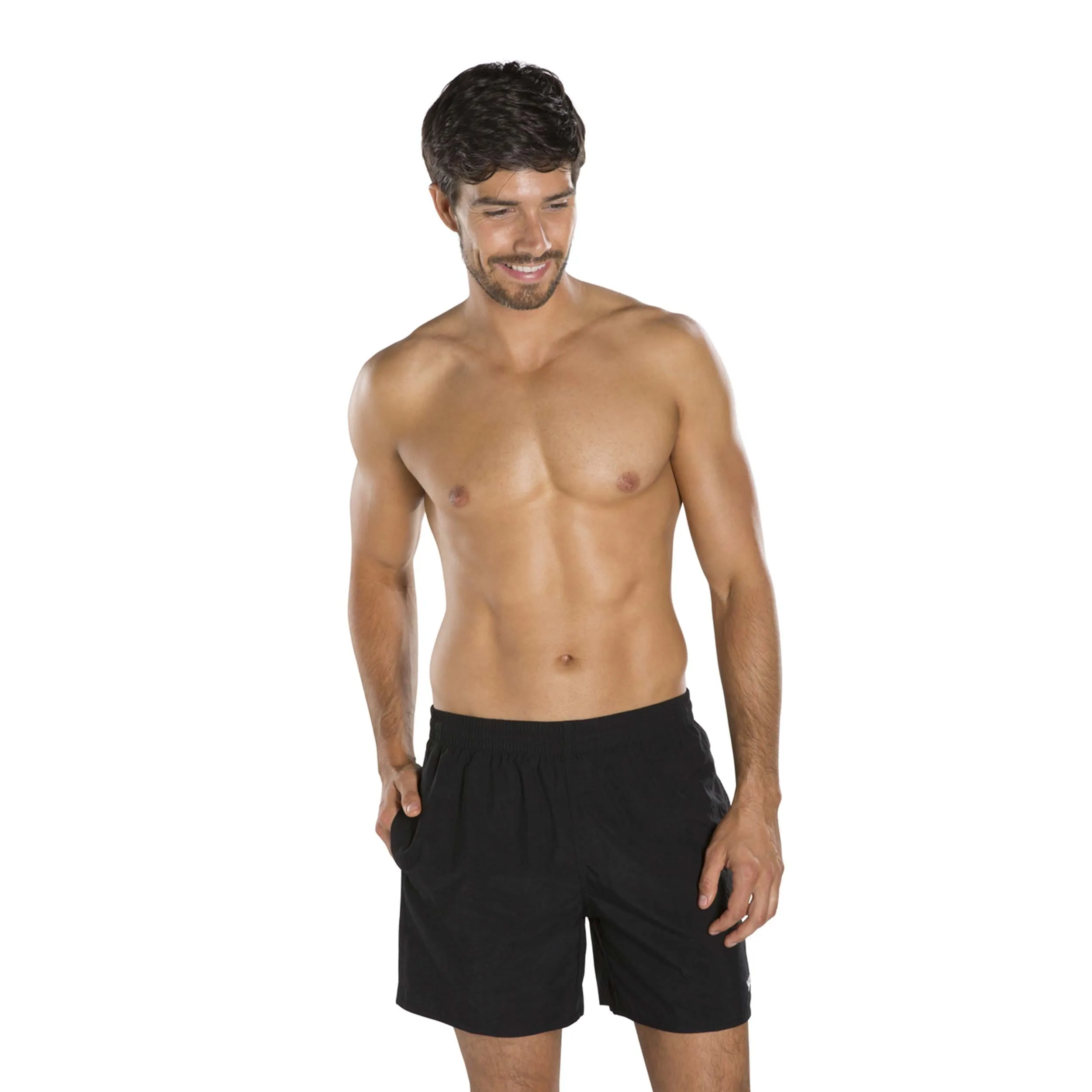 Traje de Baño Speedo Hombre Solid Leisure 16" Negro